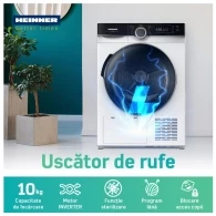 Стиральная машина и сушильная машина Heinner HHPD-M10K3A+++  thumbnav 2